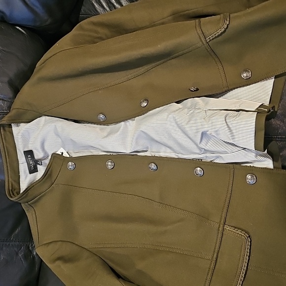 New TALBOTS JACKET...size 16.....army green. - Picture 7 of 9